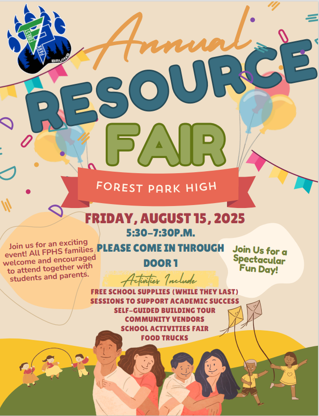 Resource Fair Flyer English